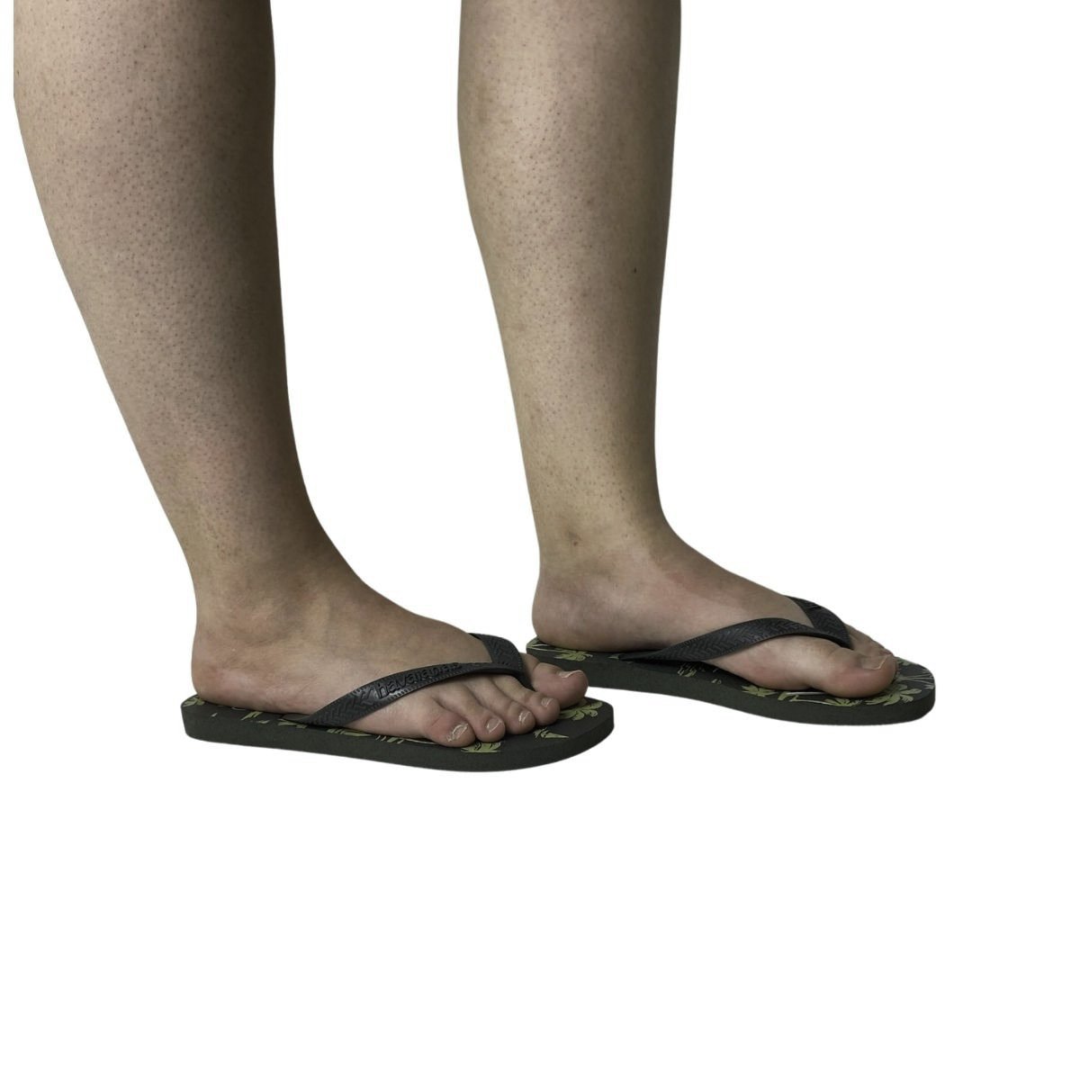 Chinelo Aloha Havaianas Masculino 4111355 Verde Escuro Verde Escuro 2