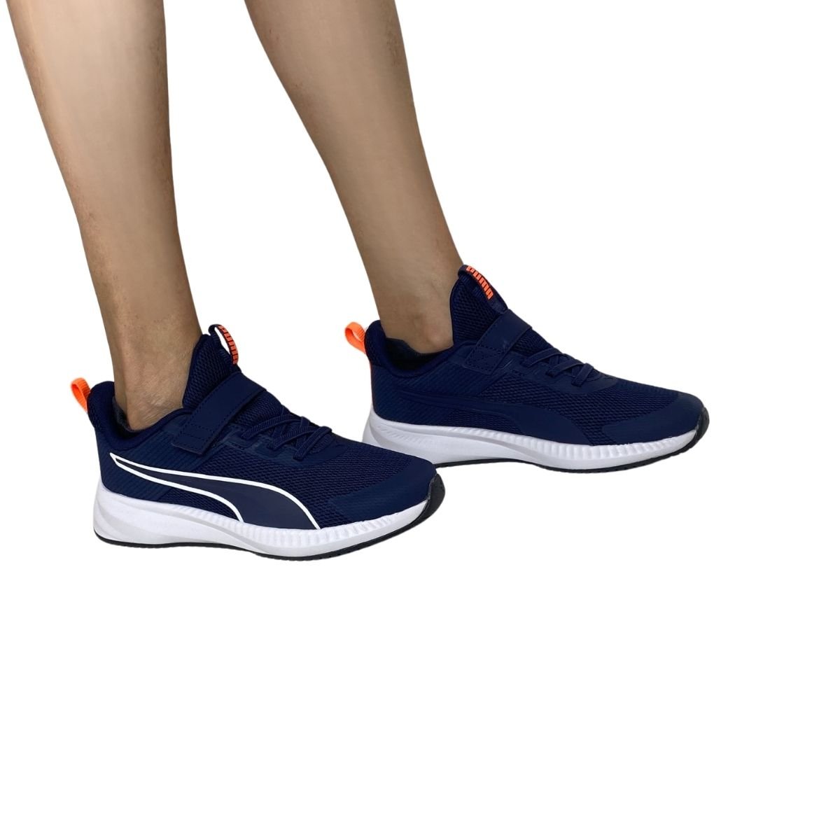 Tênis Flyer 4 AC PS Puma Infantil Menino 314045M Marinho Azul Marinho 2