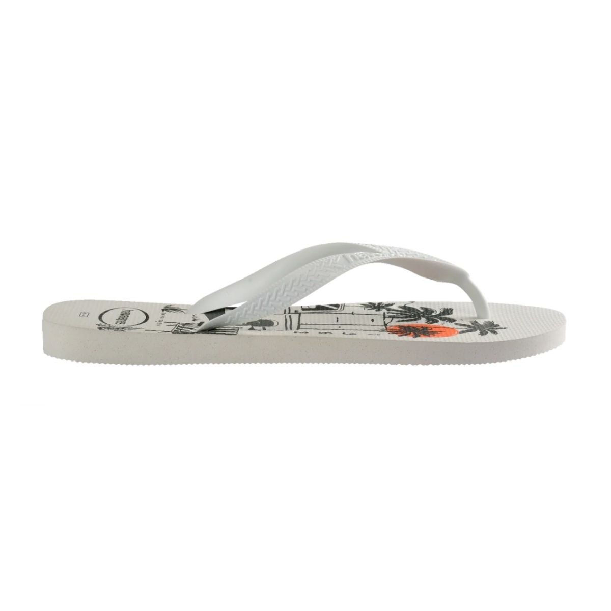 Chinelo Aloha Havaianas Masculino 4111355 Branco