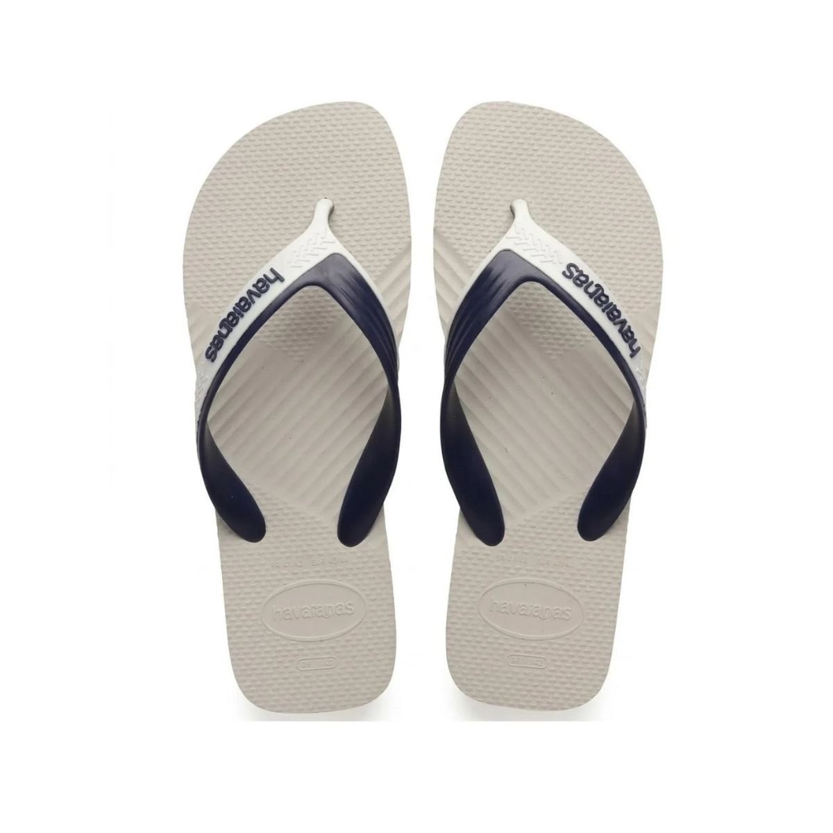 Chinelo Dual Havaianas Masculino 4145602 Branco/Marinho Branco 3