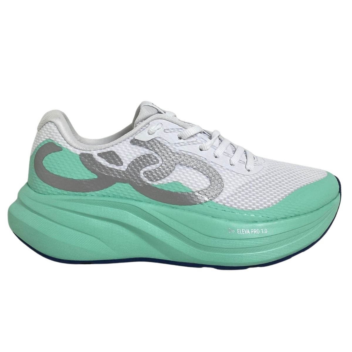 Tênis Veloz 4 Olympikus Feminino VELOZ4F Branco/Verde