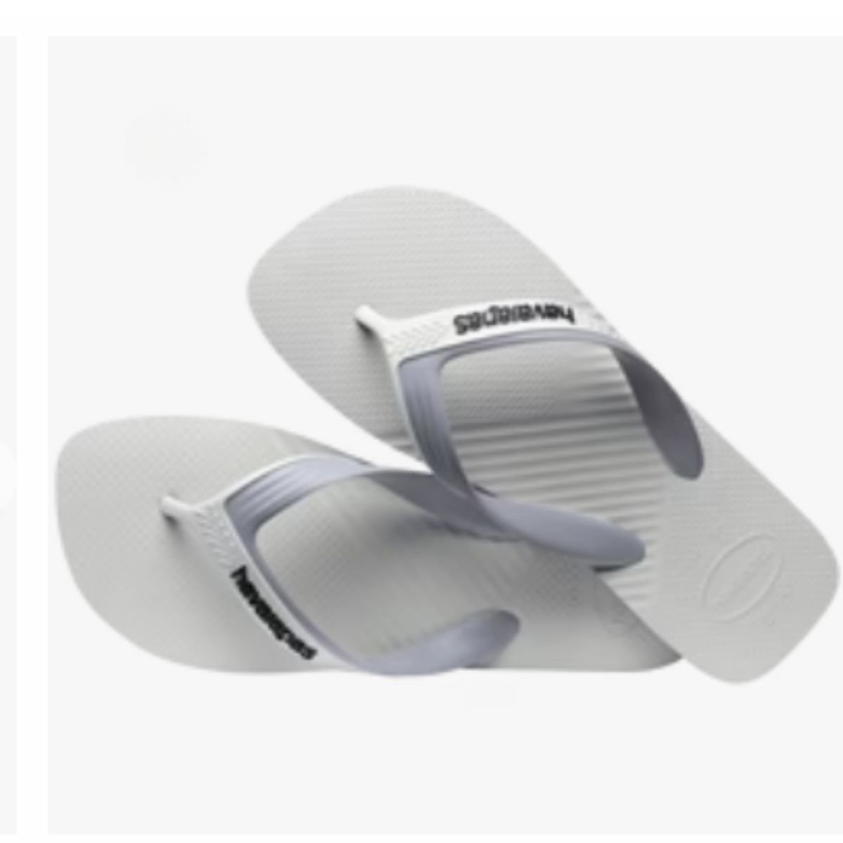 Chinelo Dual Havaianas Masculino 4145602 Branco/Cinza Branco 3