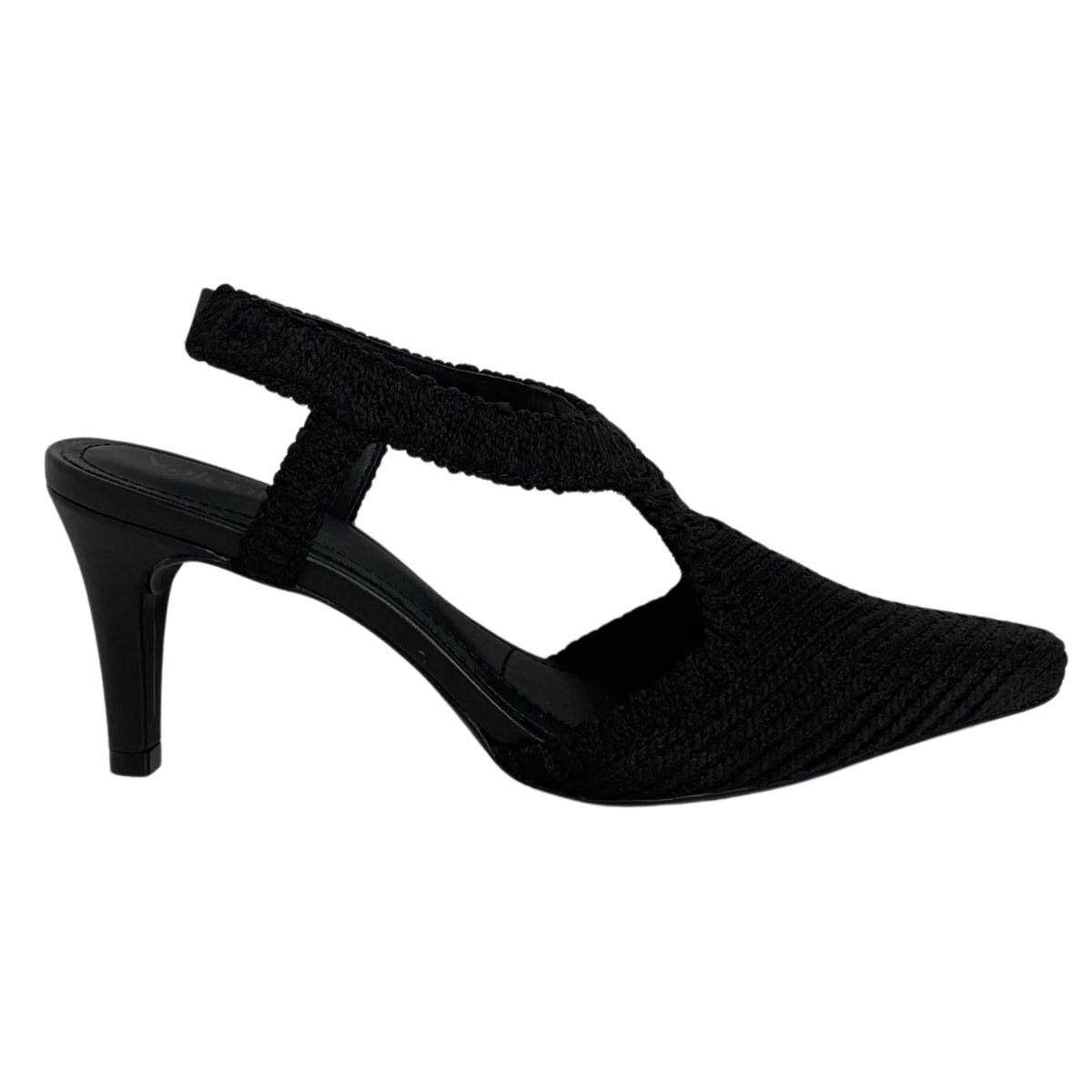 Slingback Valentina Feminino 434009 Preto