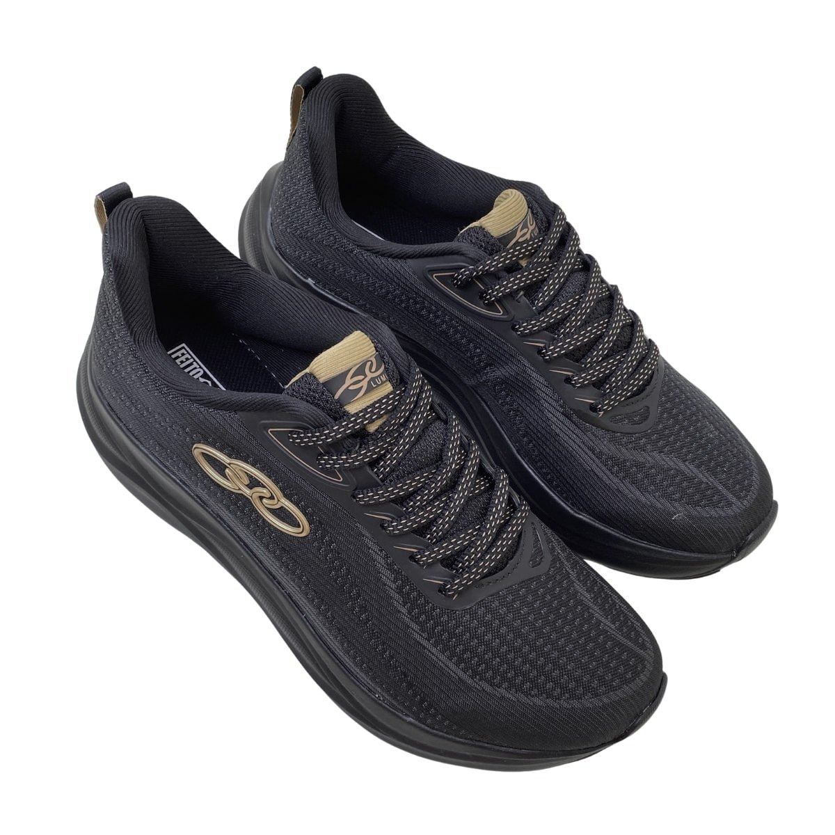 Tênis Lumi Olympikus Feminino LUMIF Preto Preto 4