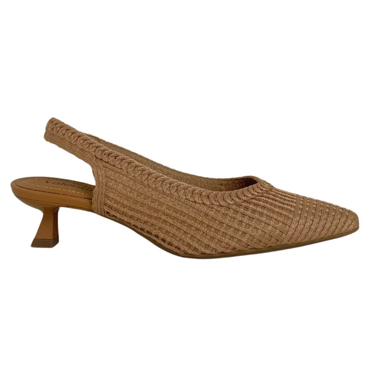 Slingback Valentina Feminino 376006 Nude