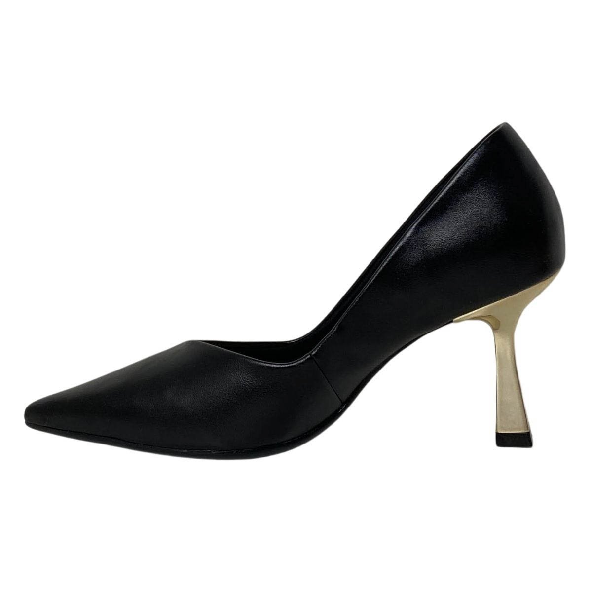 Scarpin Bebecê Feminino T7041756 Preto Preto 3
