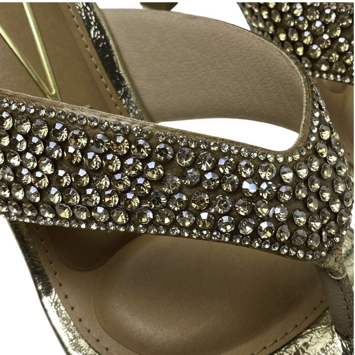 Tamanco Vizzano Feminino 6536221 Dourado Dourado 5