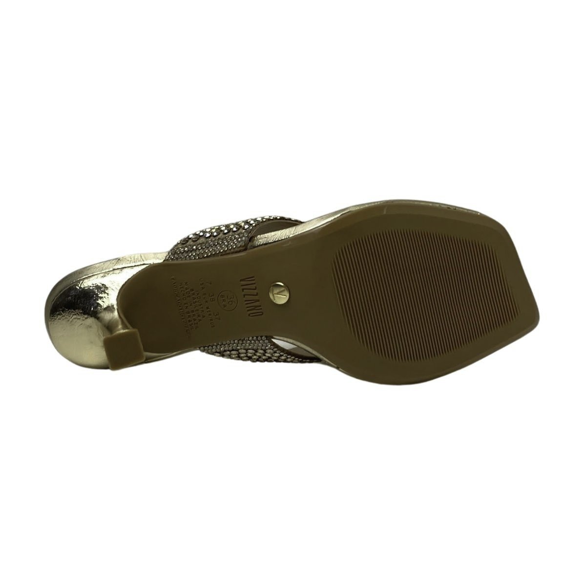 Tamanco Vizzano Feminino 6536221 Dourado Dourado 7