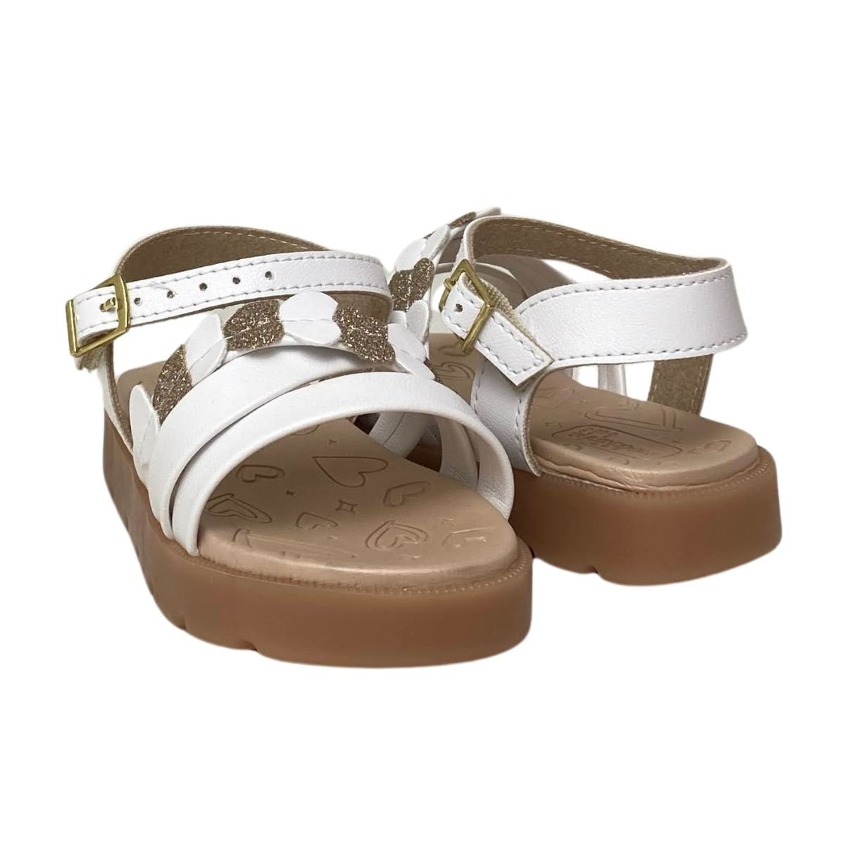 Sandália Molekinha Infantil Menina 2741205 Branca Branco 6