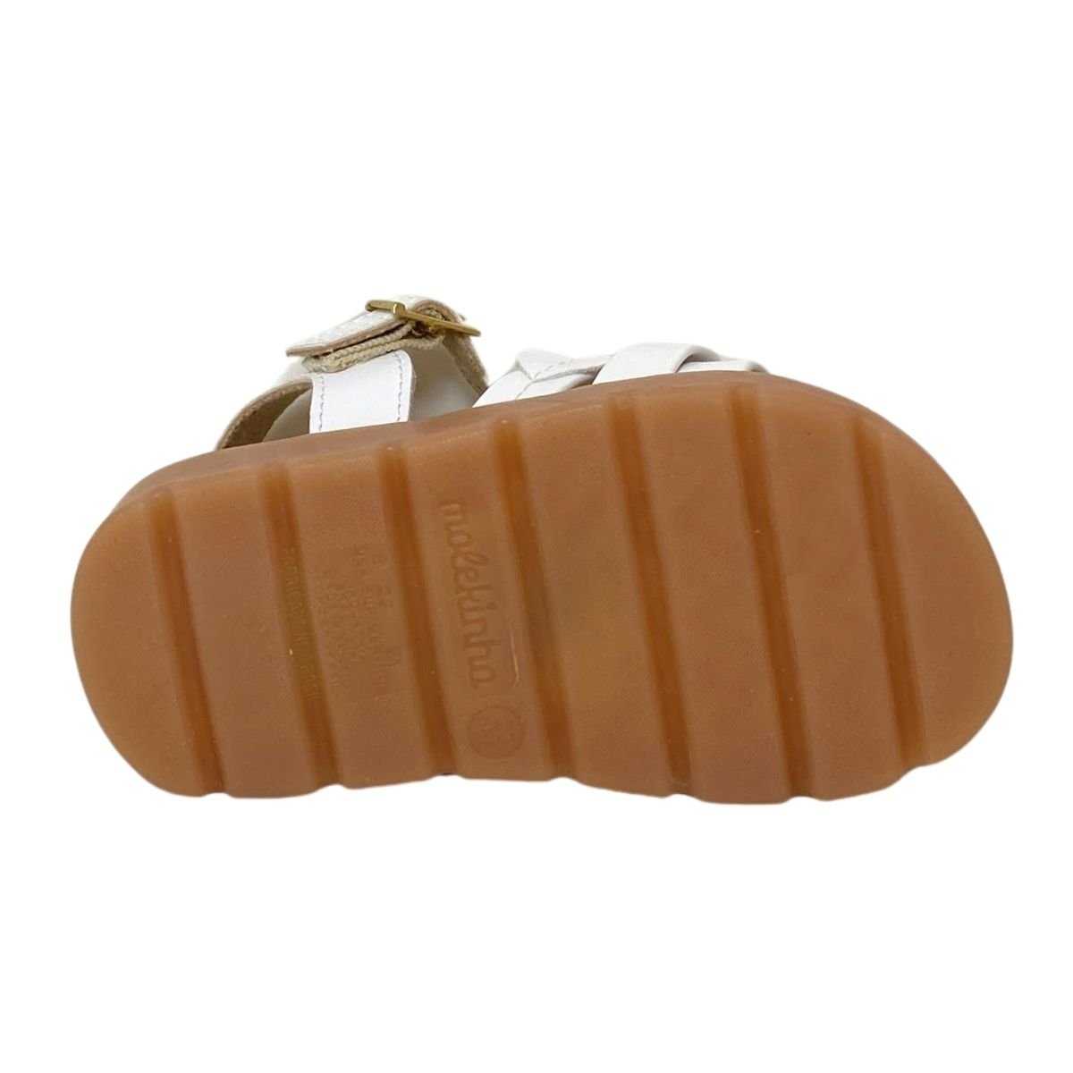 Sandália Molekinha Infantil Menina 2741205 Branca Branco 7