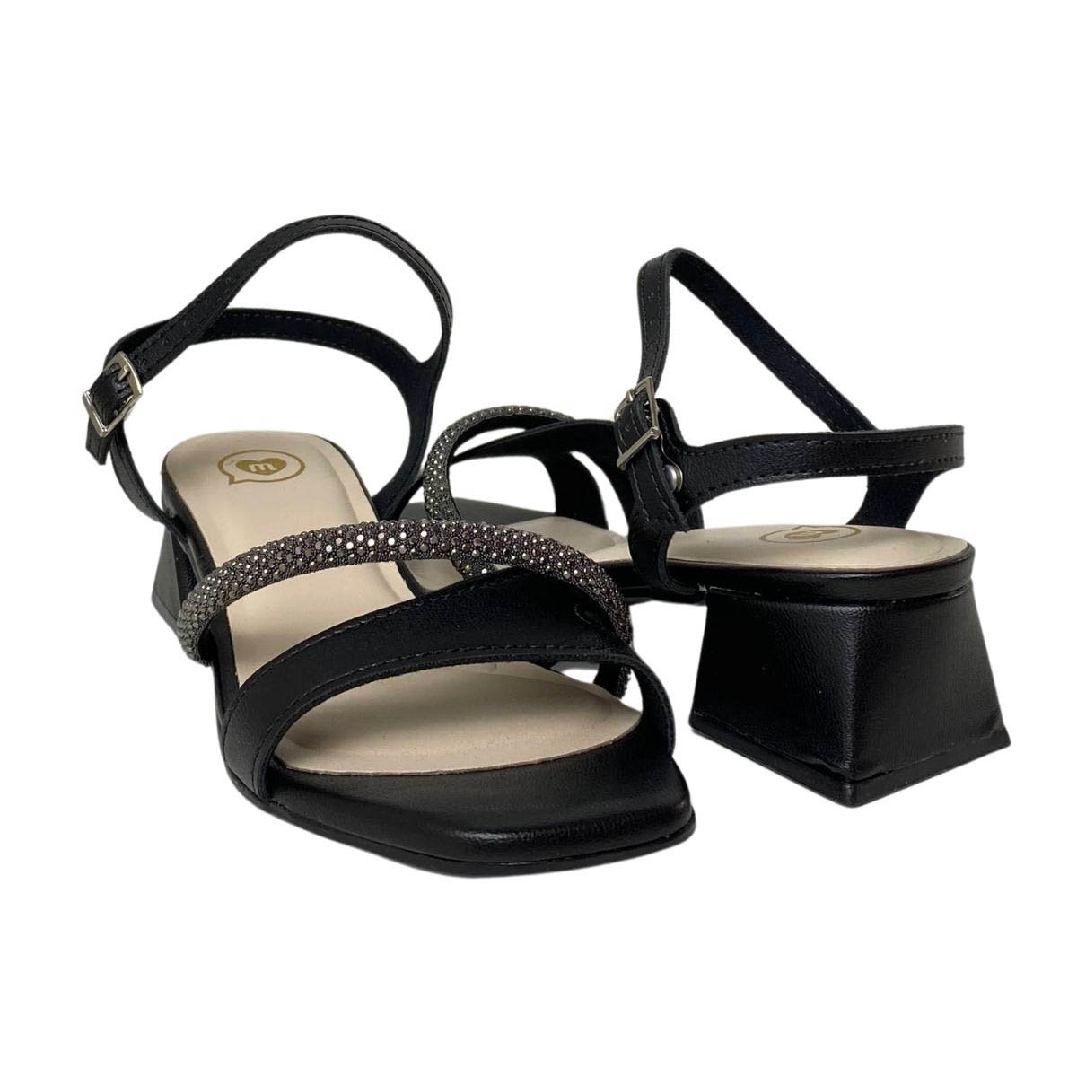 Sandália Molekinha Infantil Menina 2347137 Preta Preto 5