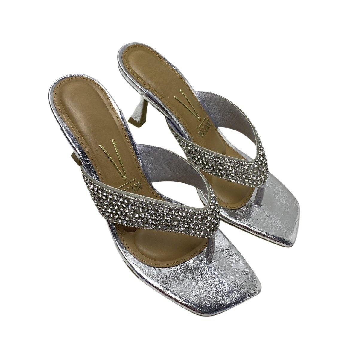 Tamanco Vizzano Feminino 6536221 Prata Prata 4