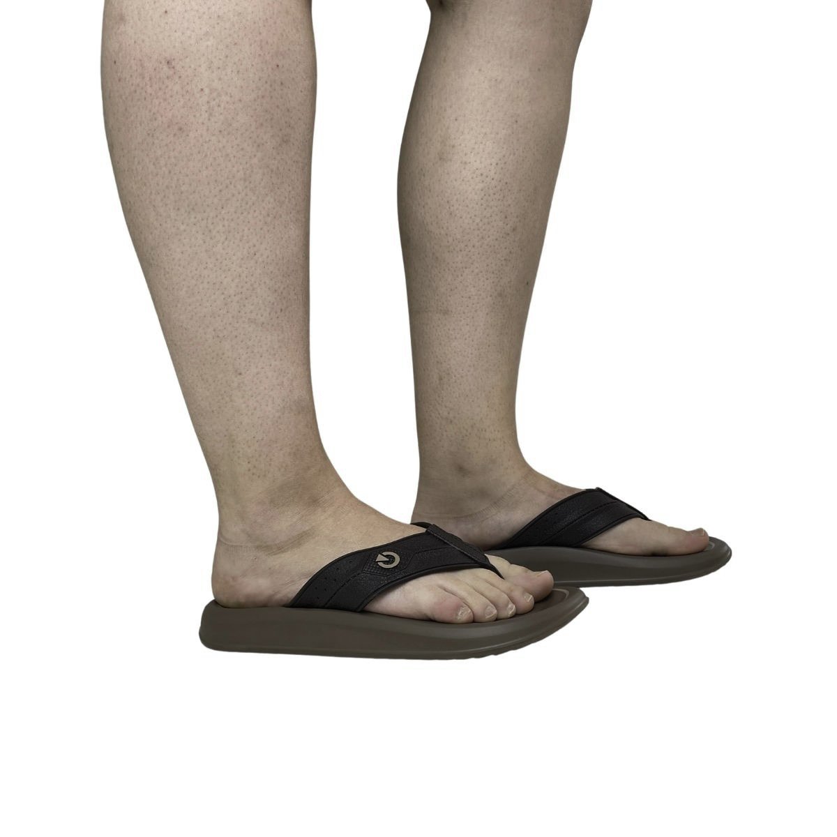 Chinelo Ravena Cartago Masculino 12706 Marrom Marrom 2