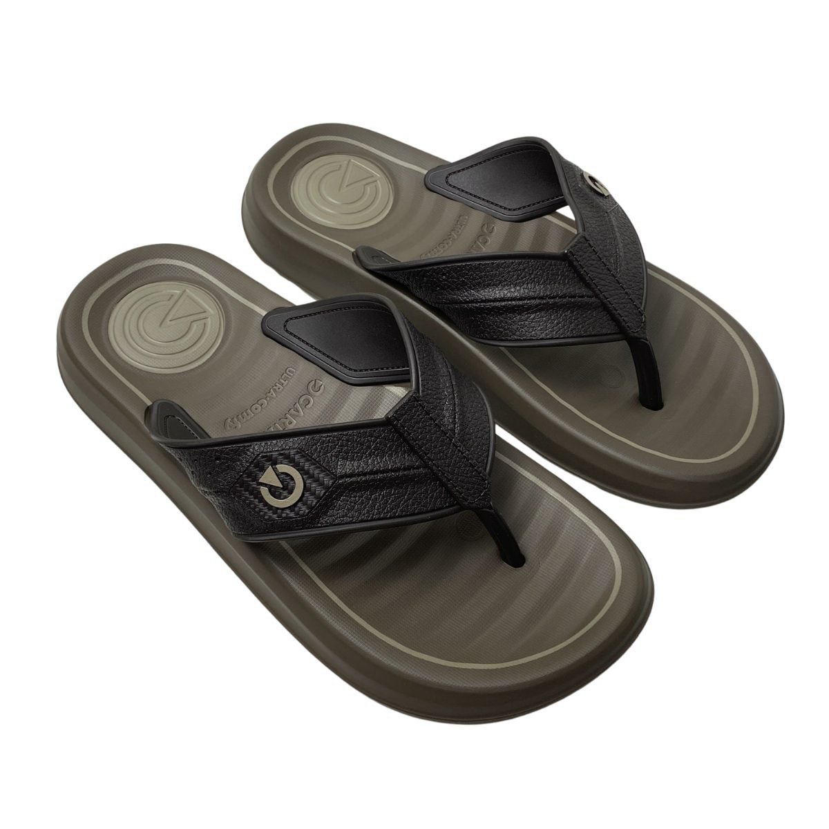 Chinelo Ravena Cartago Masculino 12706 Marrom Marrom 4
