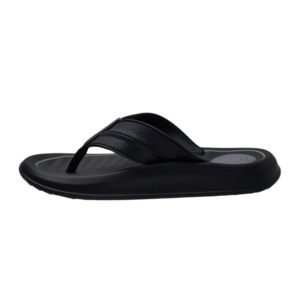 Chinelo Ravena Cartago Masculino 12706 Preto Preto 3