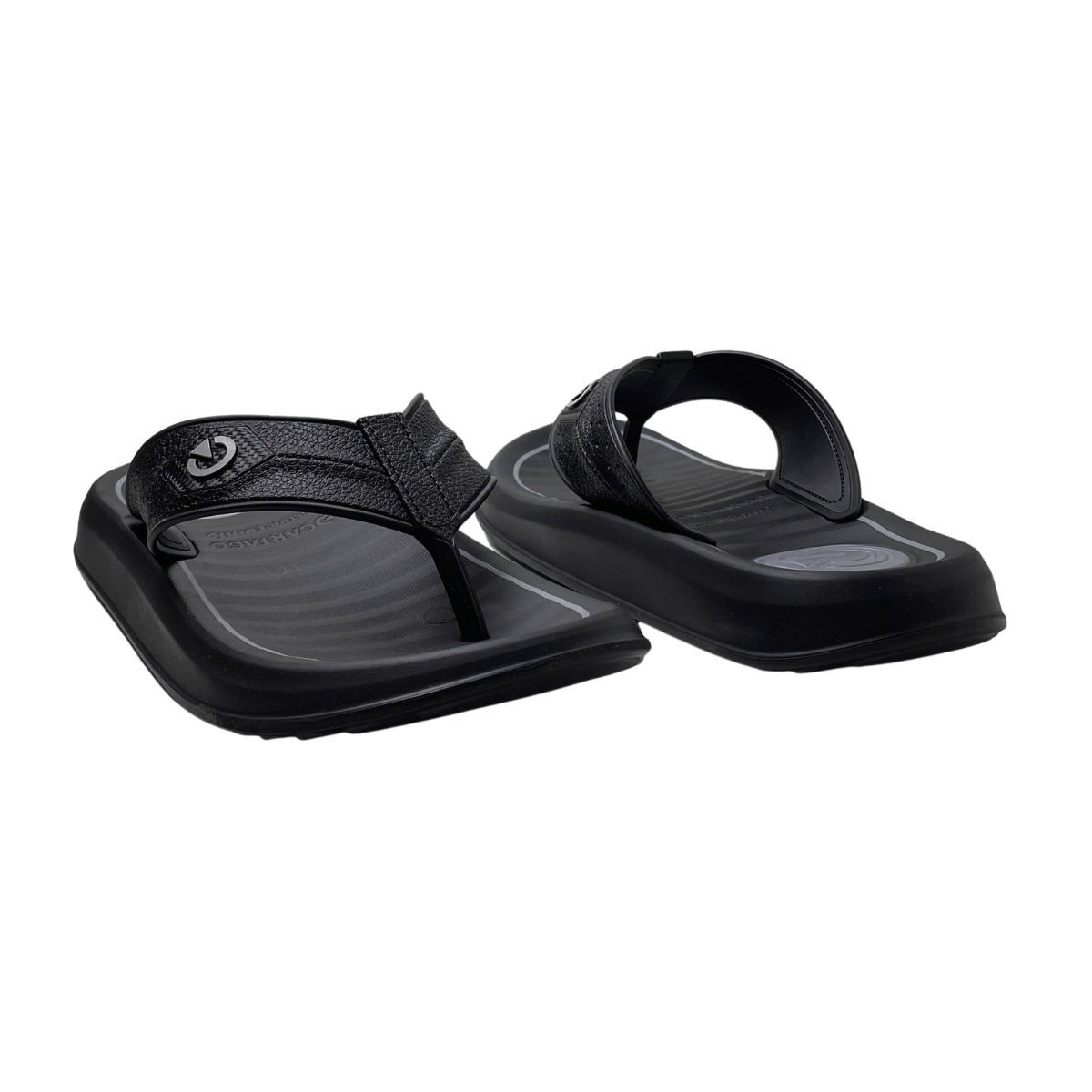 Chinelo Ravena Cartago Masculino 12706 Preto Preto 5