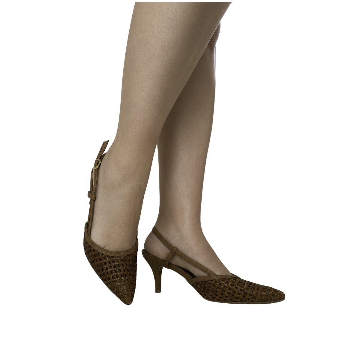 Slingback Vizzano Feminino 11851161 Caramelo Caramelo 2