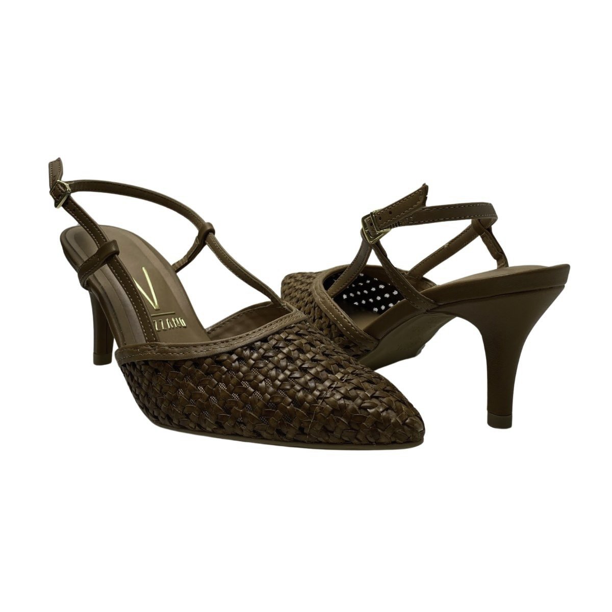 Slingback Vizzano Feminino 11851161 Caramelo Caramelo 5