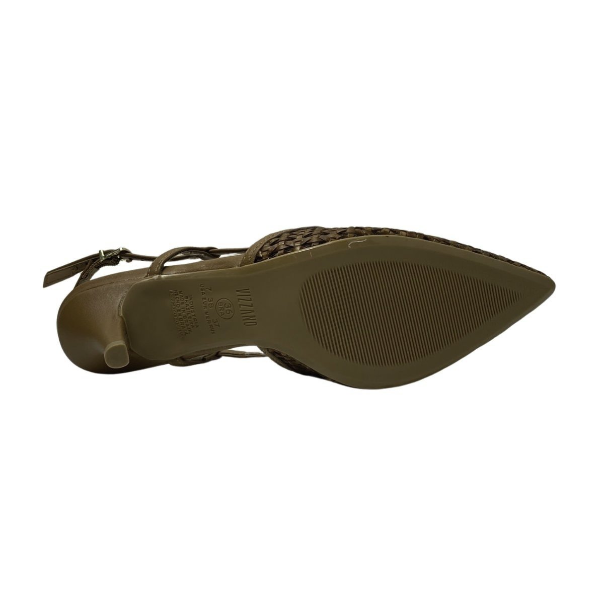 Slingback Vizzano Feminino 11851161 Caramelo Caramelo 6