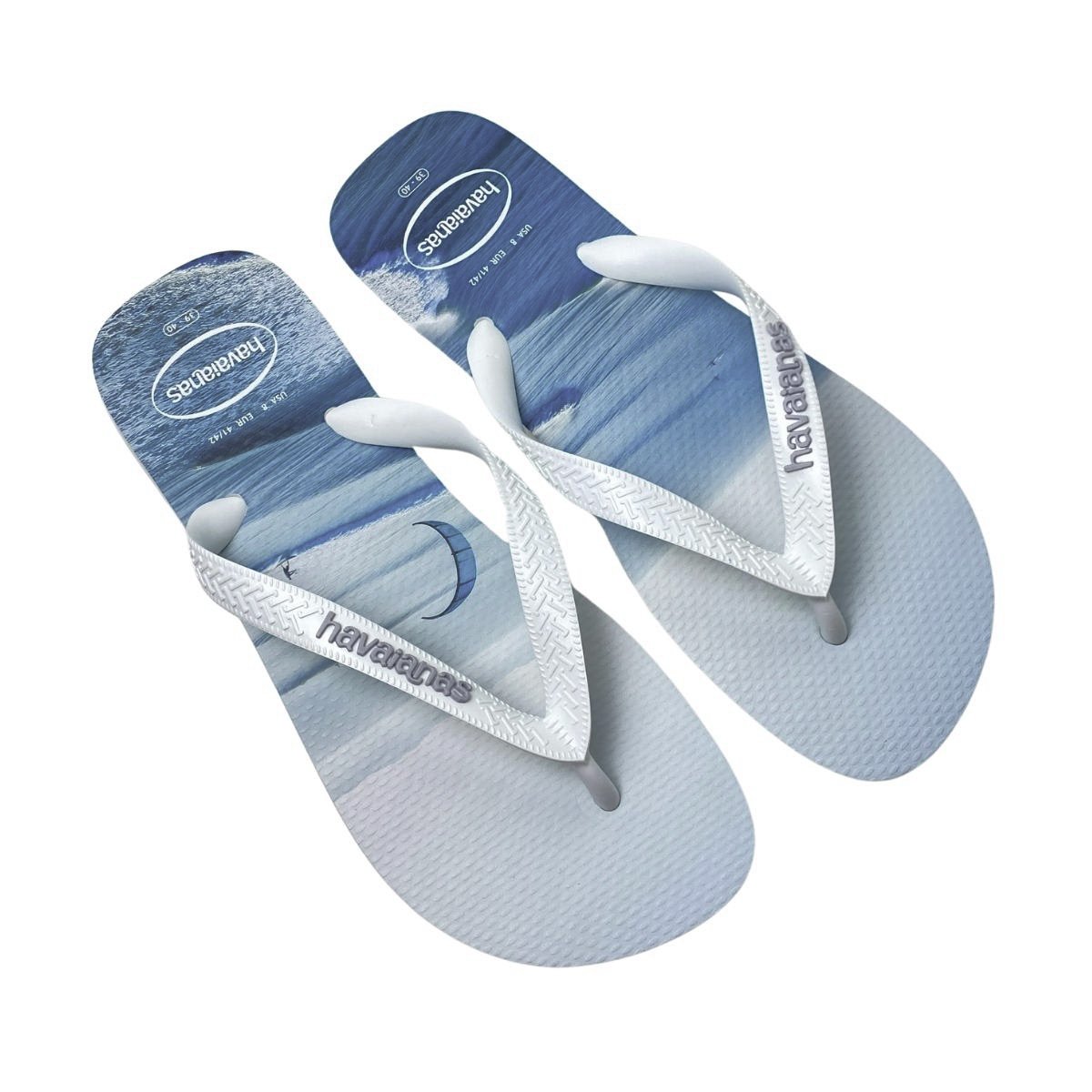 Chinelo Top Surfer Havaianas Masculino 4149971 Branco Branco 4