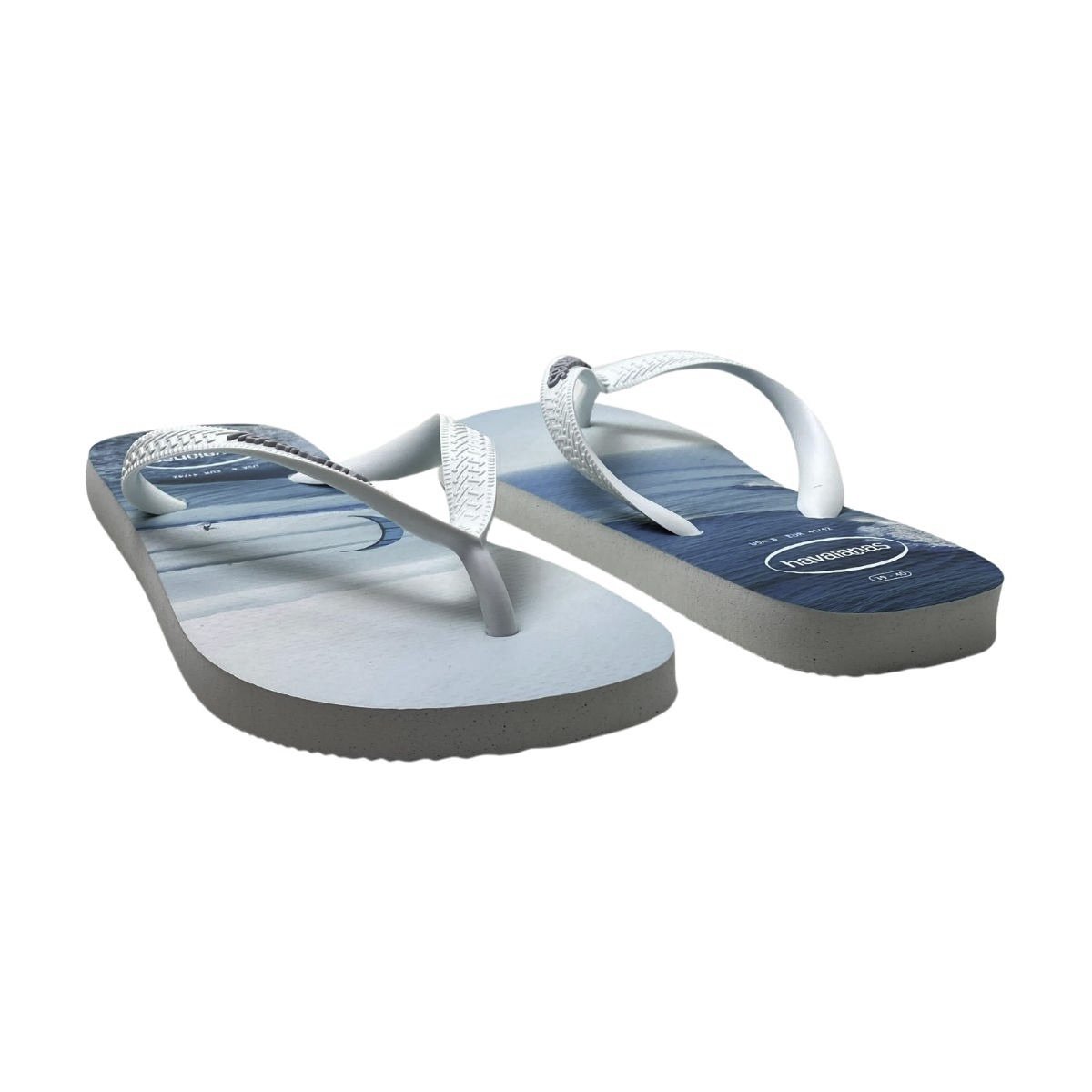 Chinelo Top Surfer Havaianas Masculino 4149971 Branco Branco 5
