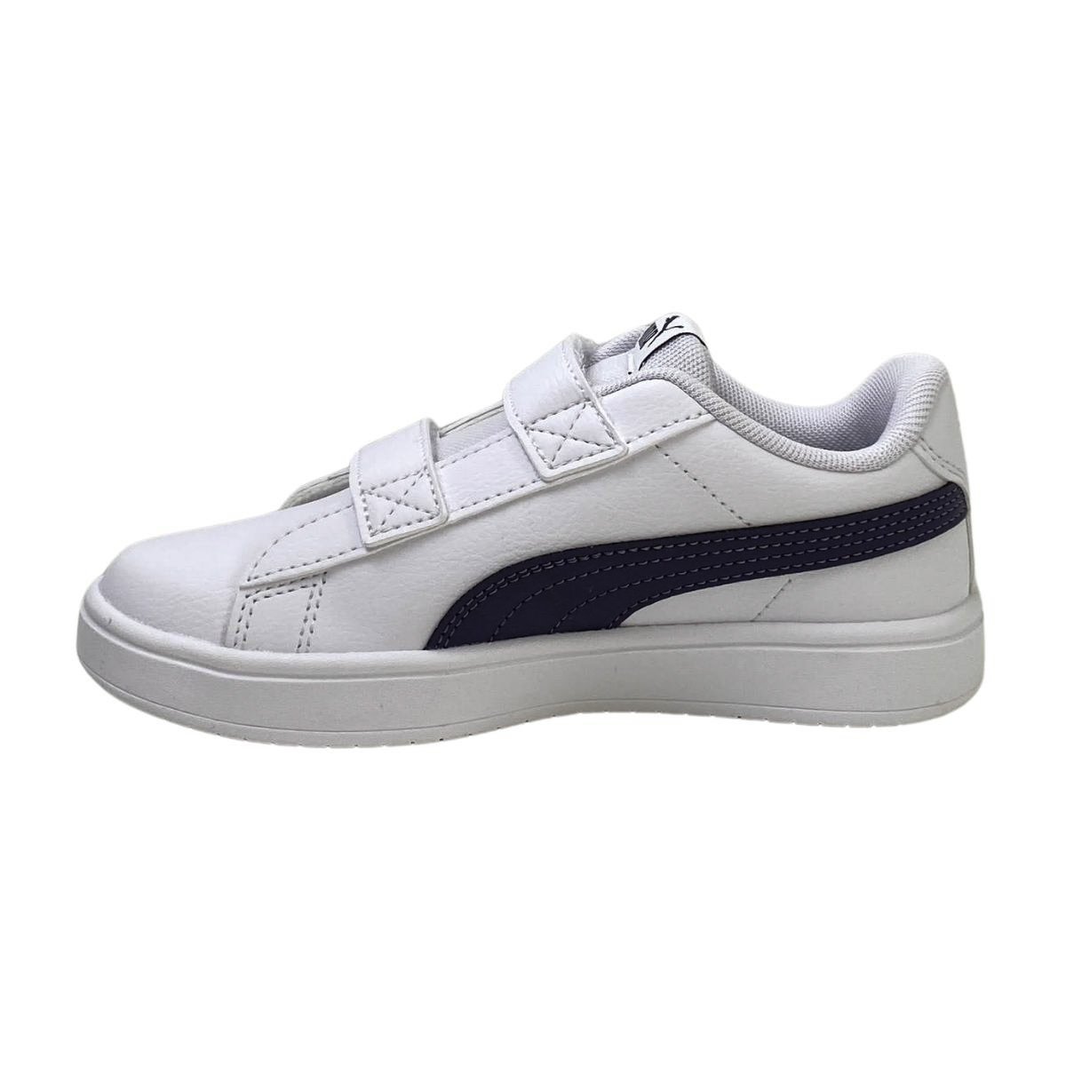 Tênis Rickie Classic Puma Infantil Menino 394253 Branco Branco 3