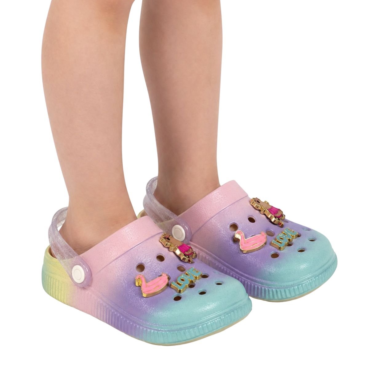 Babuche Molekinha Infantil Menina 2591408 Color Multicores 2