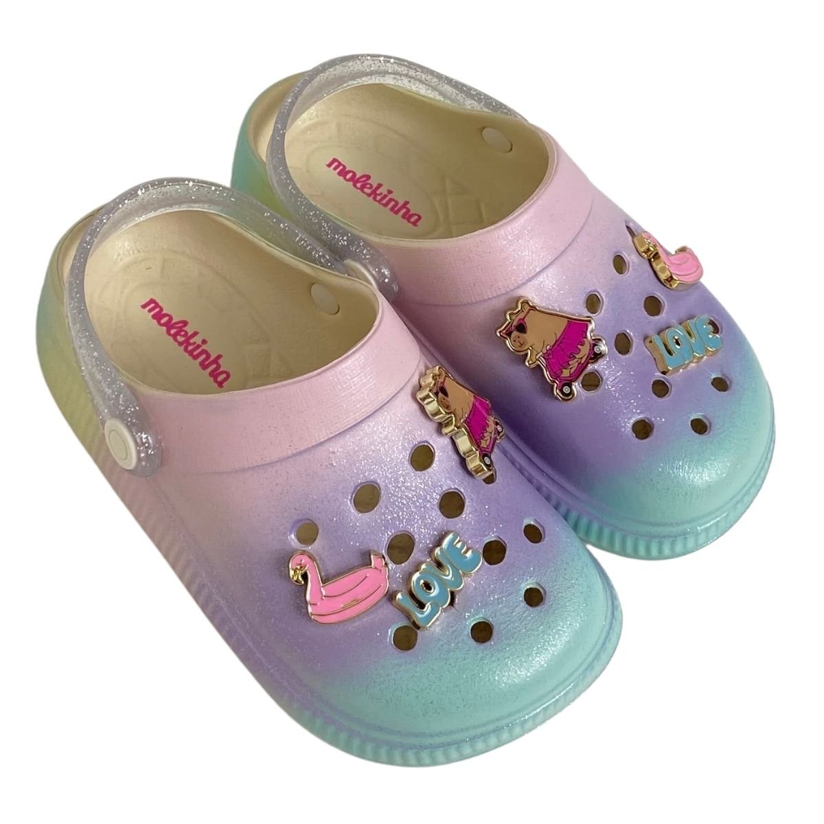 Babuche Molekinha Infantil Menina 2591408 Color Multicores 5