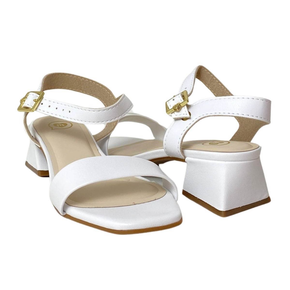 Sandália Molekinha Infantil Menina 2347100 Branca Branco 5