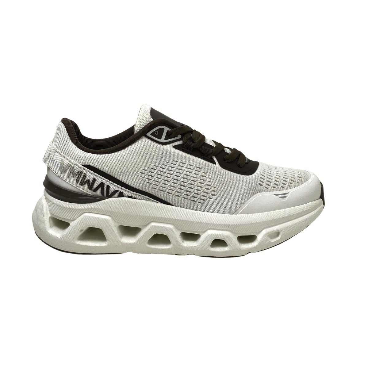 Tênis Esportivo Via Marte Feminino 378001 Creme/Marrom