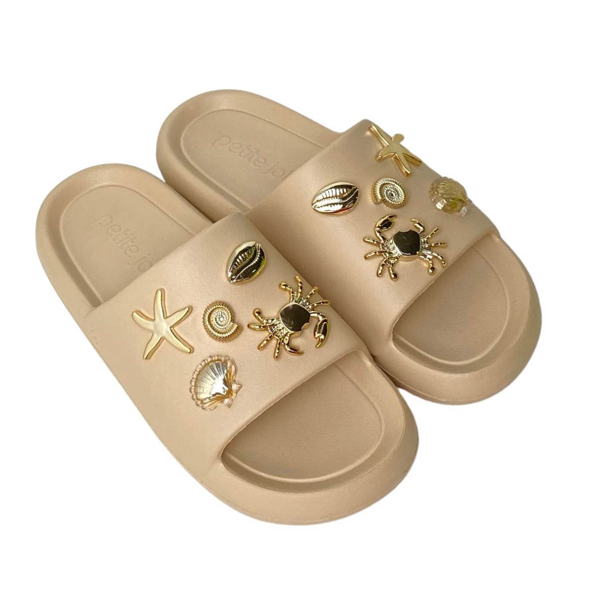 Chinelo Hug Petite Jolie Feminino PJ7825 Creme Branco 4