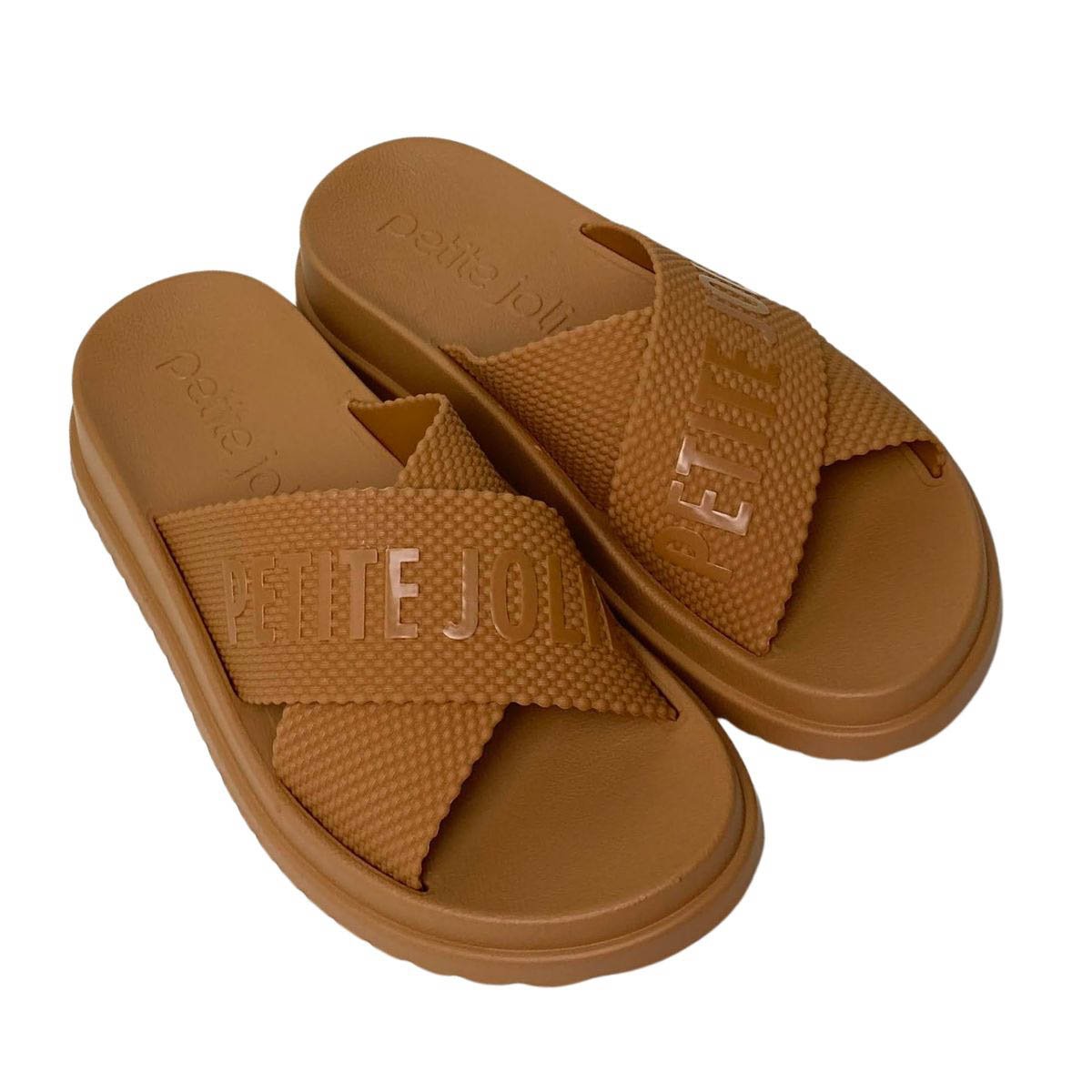 Chinelo Smash Petite Jolie Feminino PJ6812II Caramelo Caramelo 4