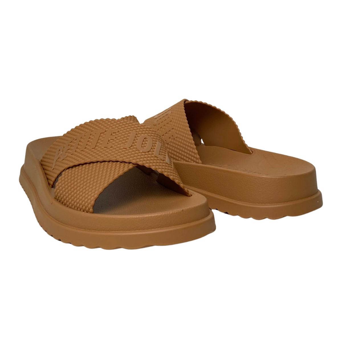 Chinelo Smash Petite Jolie Feminino PJ6812II Caramelo Caramelo 5