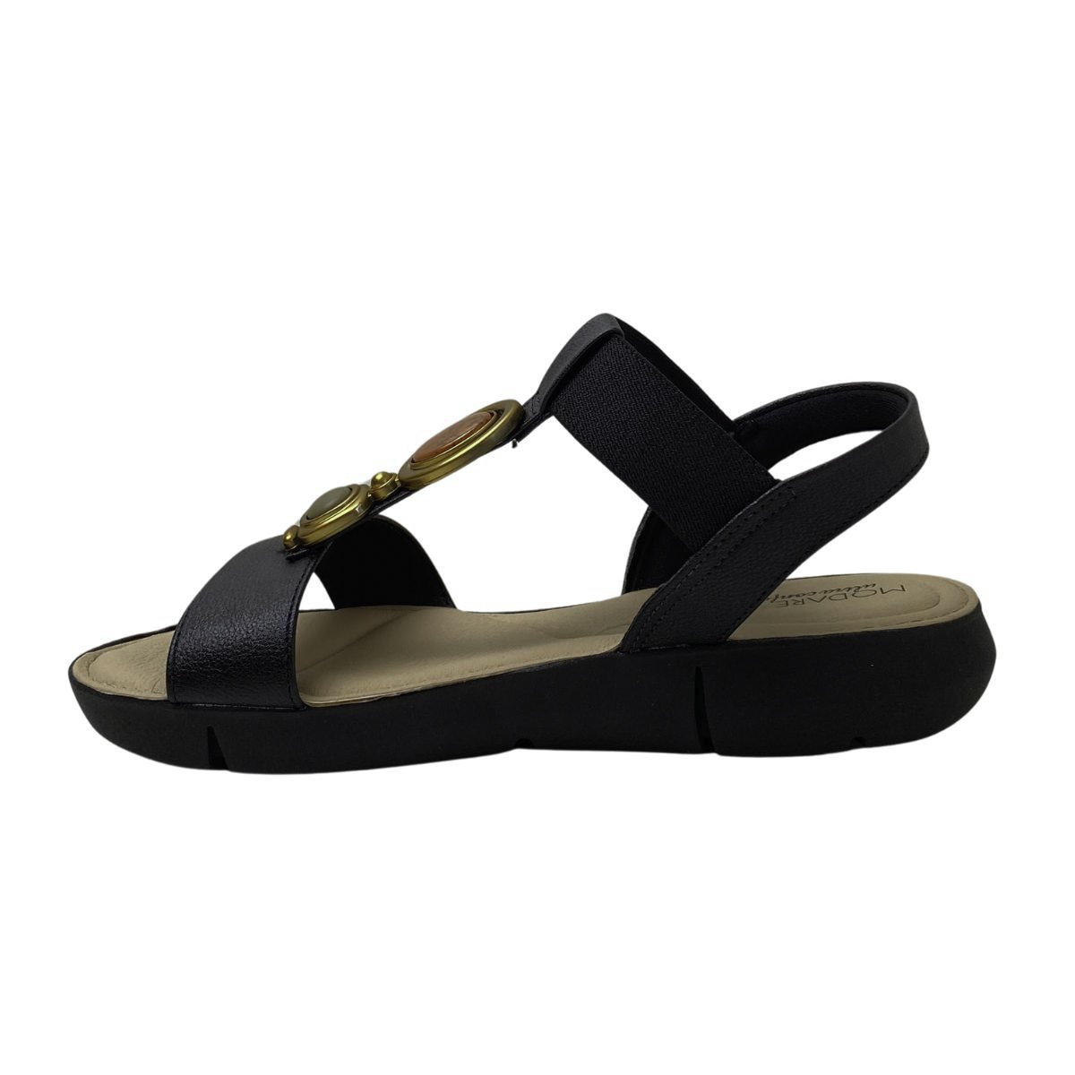 Sandália Modare Ultra Conforto Feminina 7199117 Preta Preto 3