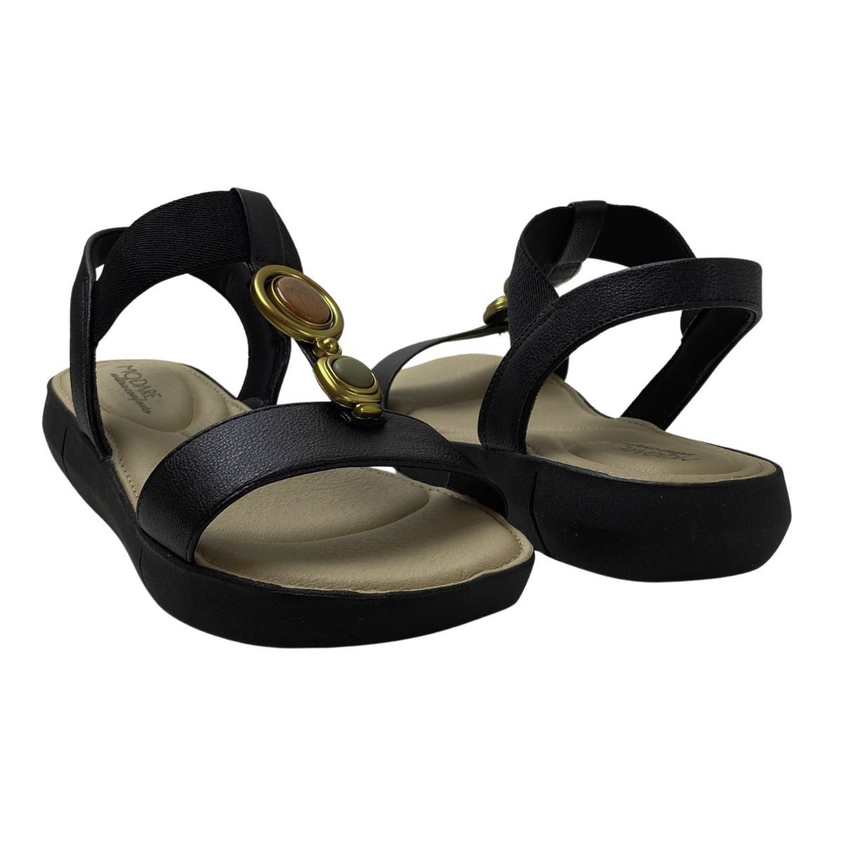 Sandália Modare Ultra Conforto Feminina 7199117 Preta Preto 6