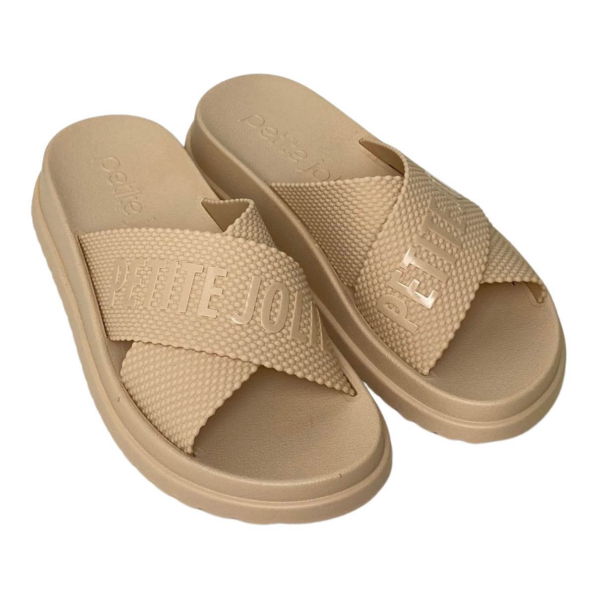 Chinelo Smash Petite Jolie Feminino PJ6812II Creme Branco 4