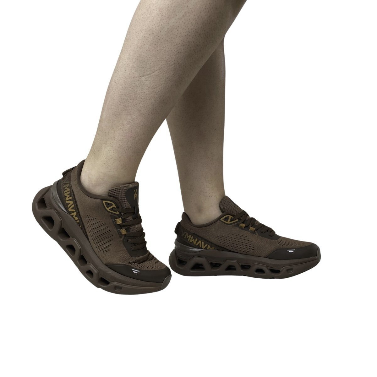 Tênis Esportivo Via Marte Feminino 378001 Marrom Marrom 2
