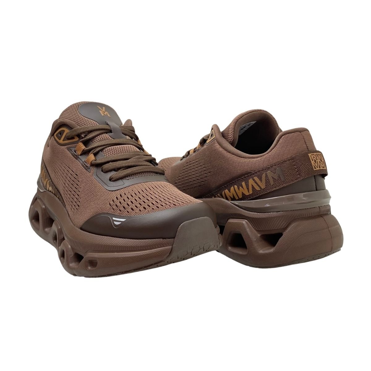 Tênis Esportivo Via Marte Feminino 378001 Marrom Marrom 7