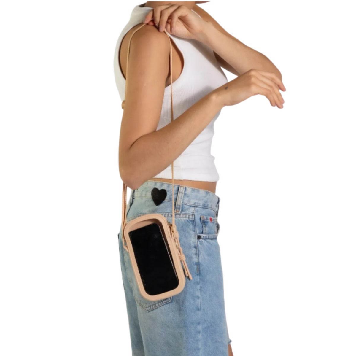Bolsa Petite Jolie Feminina PJ11355 Creme Branco 2
