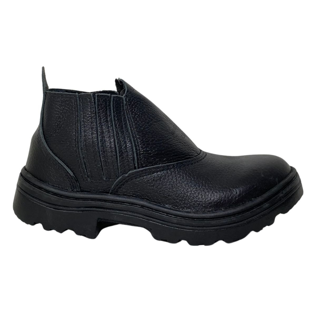 Botina Segurança Couro Valle Masculina 900v Preta