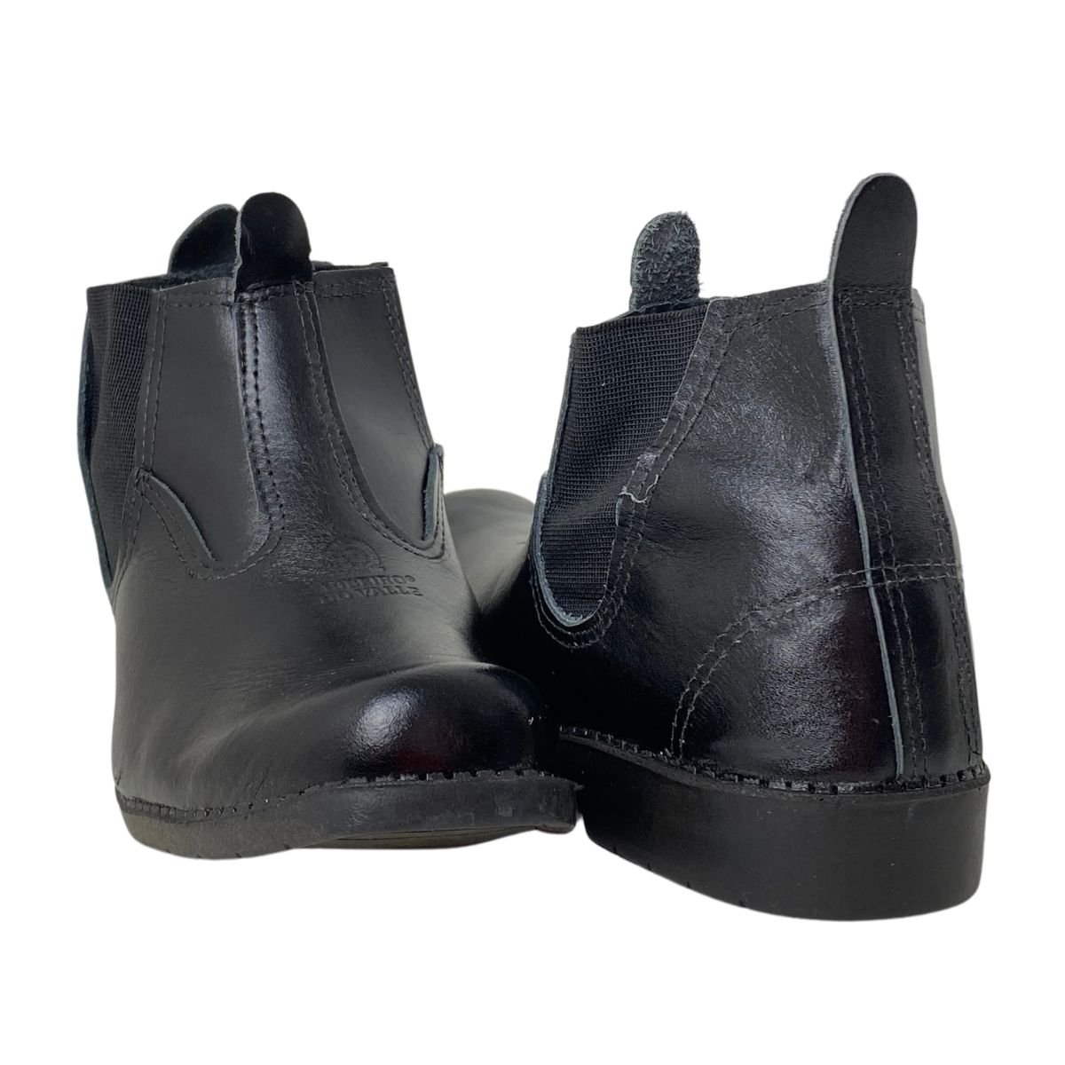 Botina Trabalhador Couro Valle Masculina 107 Preta Preto 5