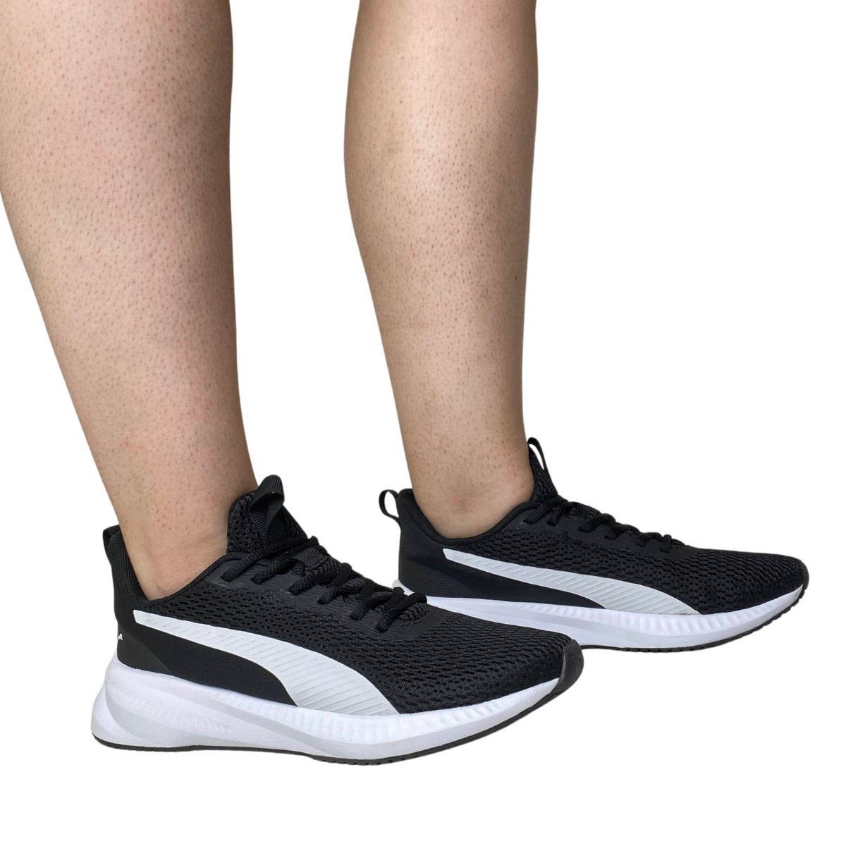 Tênis Flyer Lite 3 Puma Masculino 312727 Preto/Branco Preto/Branco 2