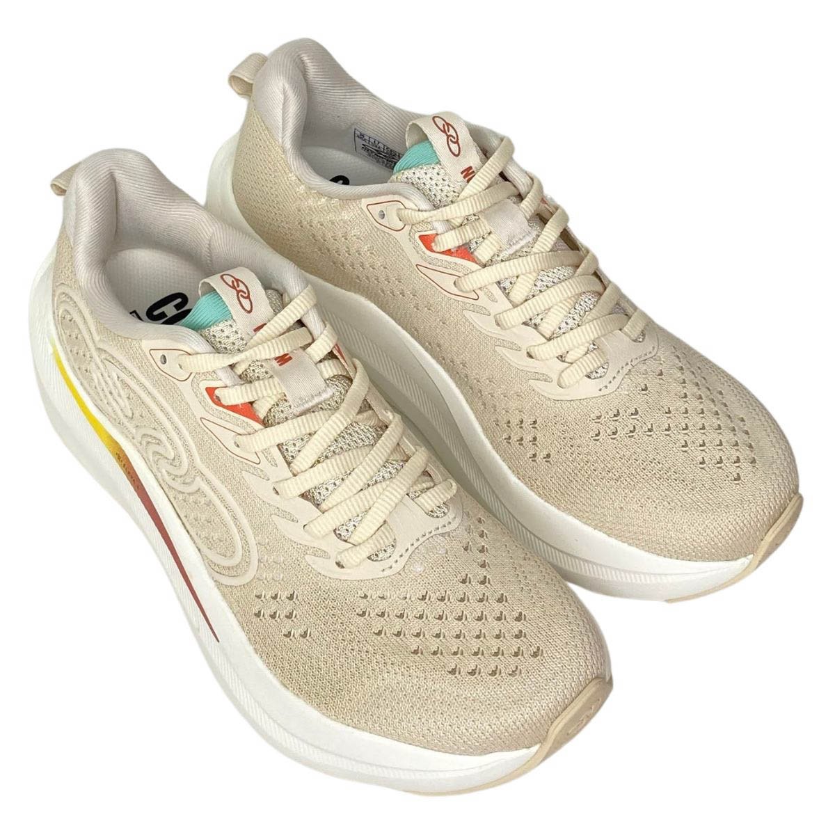 Tênis Nuvem Olympikus Feminino NUVEMF Creme Branco 4