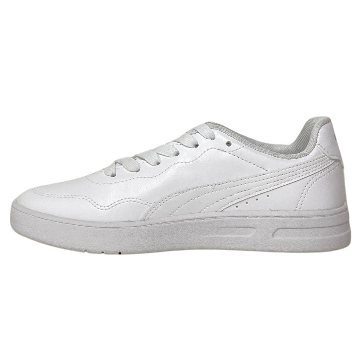 Tênis Court Lally Puma Feminino 404439 Branco Branco 3