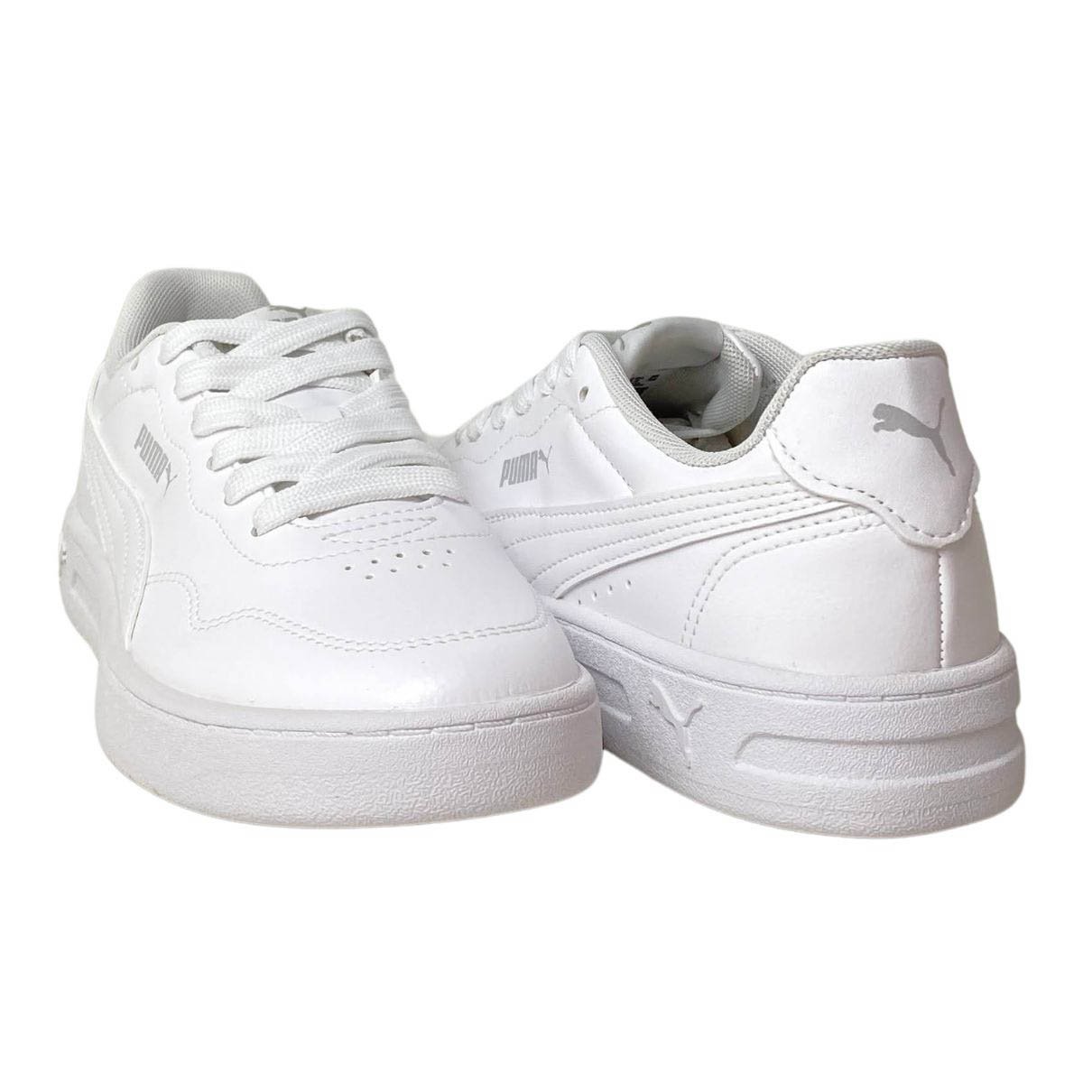 Tênis Court Lally Puma Feminino 404439 Branco Branco 5