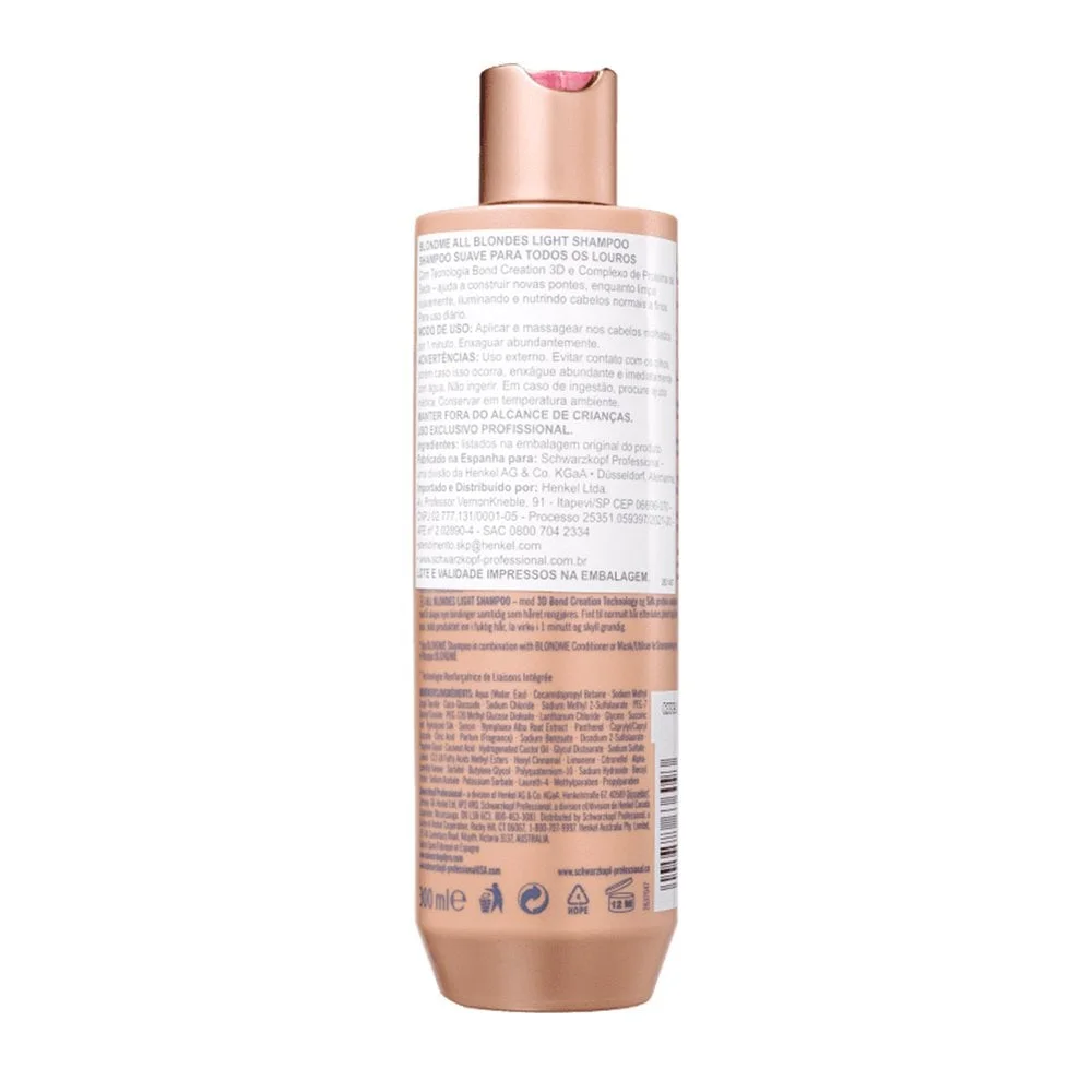 Condicionador Schwarzkopf Blond Me Rich 250ml 250ml 2