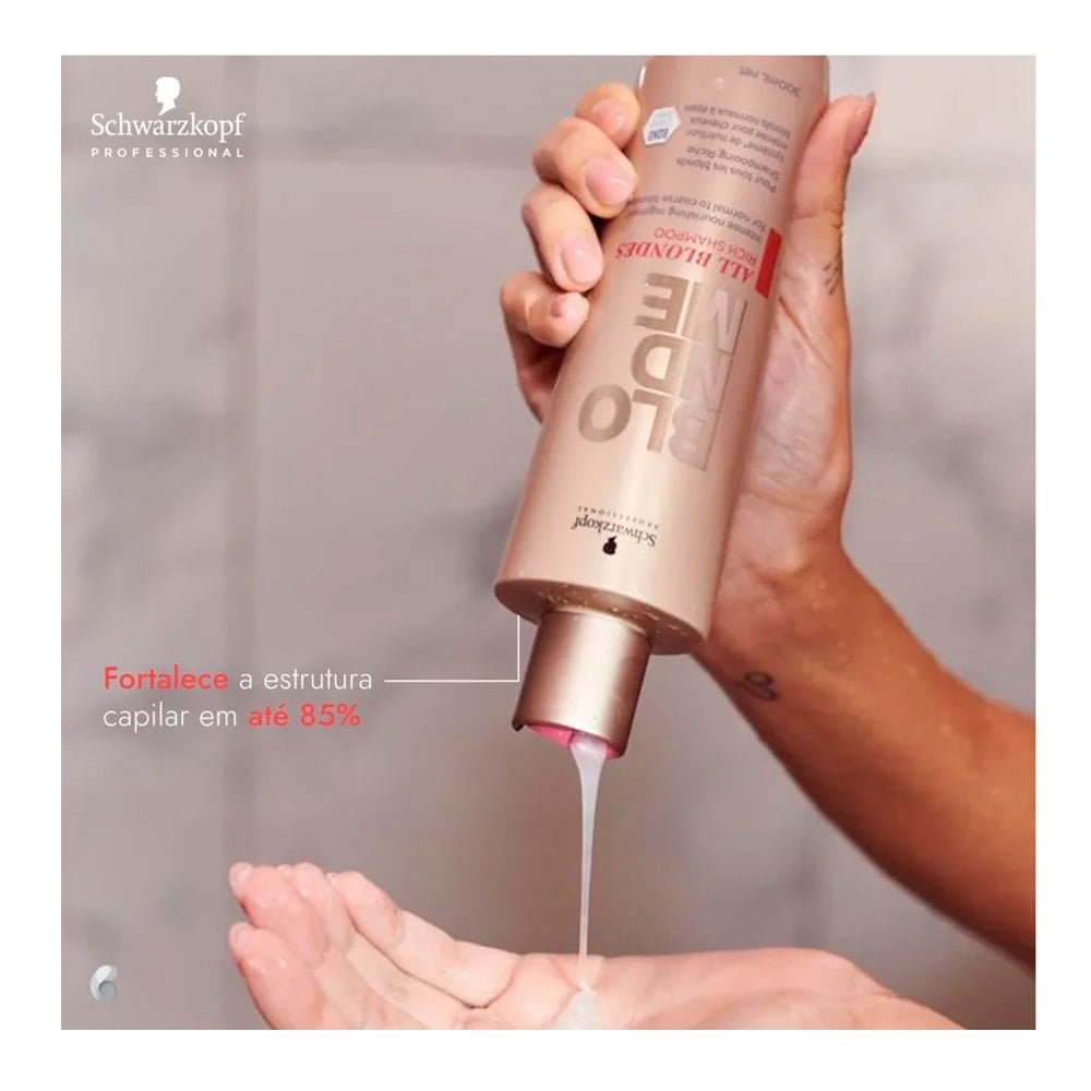 Shampoo Schwarzkopf Blond Me Rich 300ml 300ml 2
