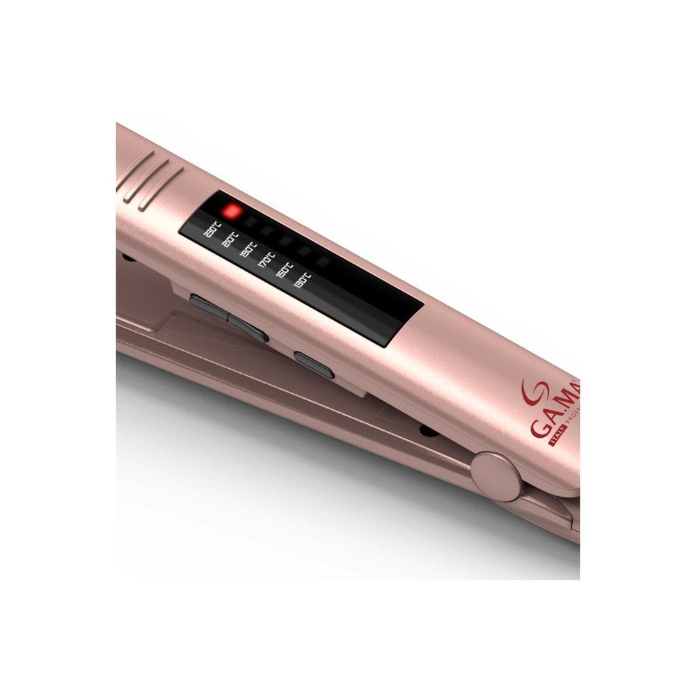 Chapinha Alisadora Gama Elegance Led Keration PRO Rose Bivolt 230°C Rosa 2