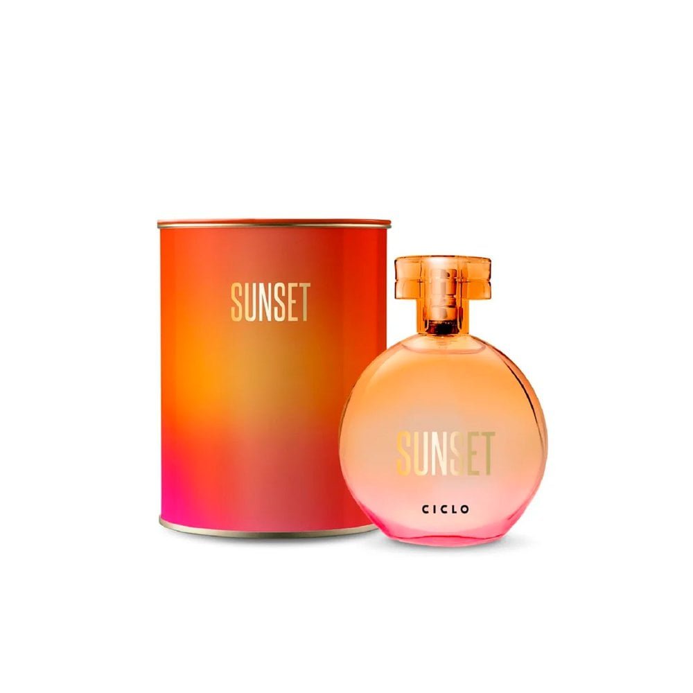 Perfume Feminino Deo Ciclo Cosméticos Lata Sunset 100ml