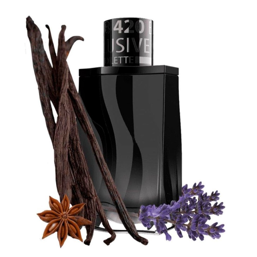 Perfume Masculino Eau de Toilette Coscentra Ly Club 420 Black Edition 100ml 100ml 2